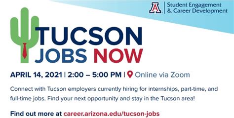 Come, fulfill your dreams and build a life of opportunity. . Jobs hiring tucson